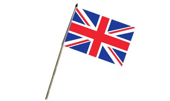 Drapeau à baton Union Jack