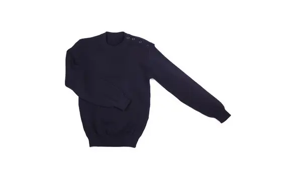 Pull Marin 100% laine