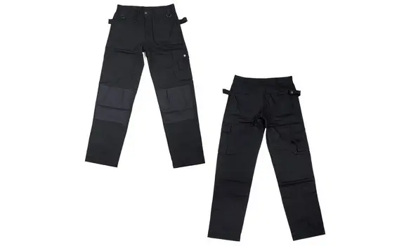 Work pants reinforced