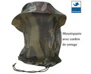Mosquito net jungle hat